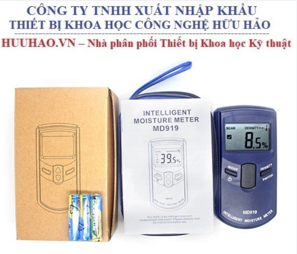 Máy đo độ ẩm giấy bằng cảm ứng MD919