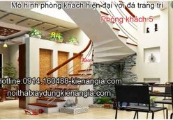 MÔ HÌNH PHÒNG KHÁCH 2016 HIỆN ĐẠI