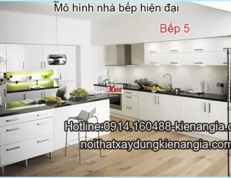 BỐ TRÍ NHÀ BẾP HIỆN ĐẠI 2016