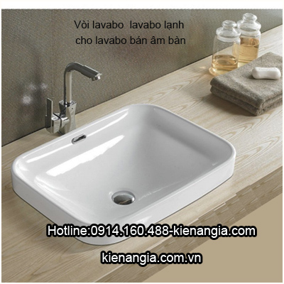 Vòi lavabo bán âm bàn KAG