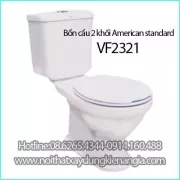 Bồn cầu bệt 2 khối American standard VF-2321