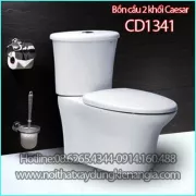 Bồn cầu bệt 2 khối Caesar CD1341
