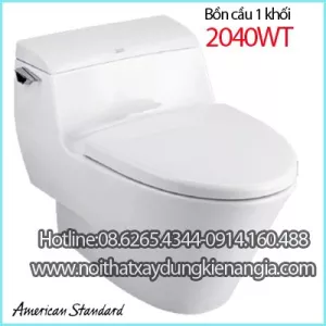 Bồn cầu 1 khối American Standard 2040WT