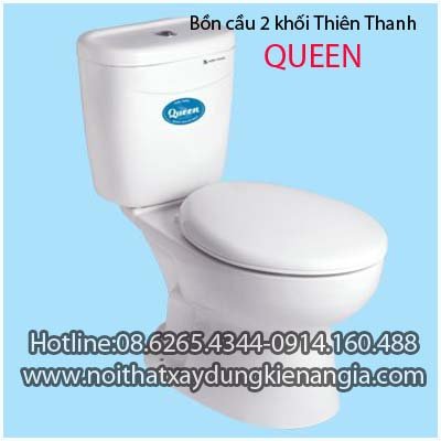 Bồn cầu 2 nhấn THIÊN THANH QUEEN-CD4429