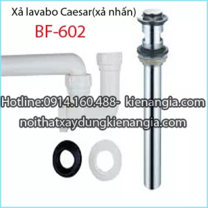 Bộ Xả lavabo nhấn Caesar BF602