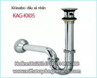 Xả lavabo đầu nhấn KAG-KX05