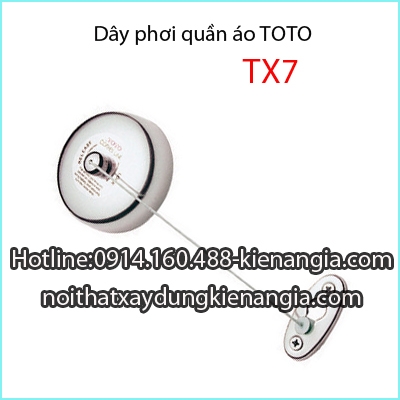 Dây phơi  dùng trong khách sạn TOTO-TX7