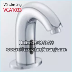 KM2025 Vòi cảm ứng thân lớn KAG-VCA1033 khuyến mãi 2025 Dùng Pin & Điện