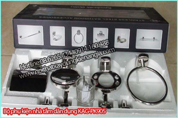 Bộ phụ kiện phòng tắm KAG-PK905