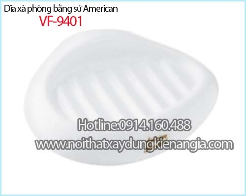 Dĩa xà phòng sứ AMERICAN VF9401