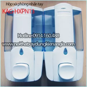 Hộp xà phòng nước nhấn tay đôi  KAG-HXPN13