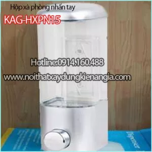Hộp xà phòng nước nhấn tay KAG-HXPN15