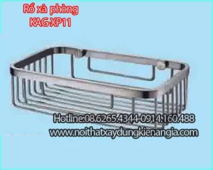 Kệ rổ thẳng phòng tắm KAG-XP11