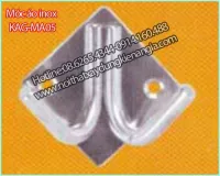 Móc áo đôi INOX,móc đôi hình thoi KAG-MA05