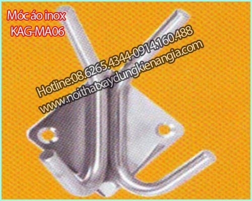 Móc tư,móc áo INOX,móc bốn KAG-MA06