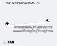 Giá treo khăn INOX BẢO M7-701