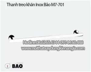 Giá treo khăn INOX BẢO M7-701