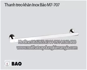 Giá treo khăn INOX BẢO M7-707