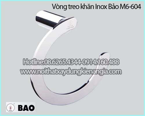 Vòng treo khăn INOX BẢO M6-604