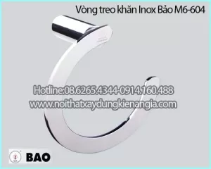 Vòng treo khăn INOX BẢO M6-604