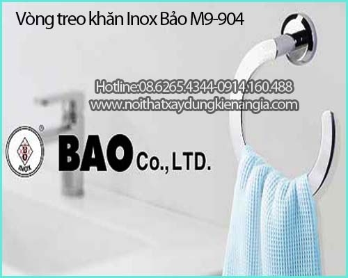 Vòng treo khăn INOX BẢO M9-904