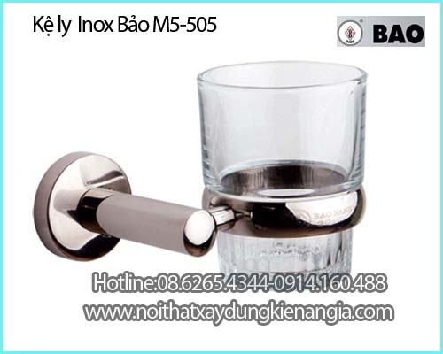 Kệ ly, bàn chải inox BẢO M5-505