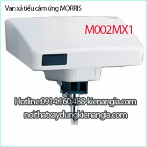 Van xả tiểu cảm ứng Morris M002MX1 dùng pin/ điện 220v