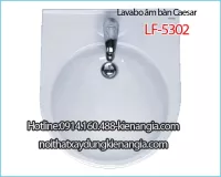 Lavabo âm bàn dương vành Caesar-LF5302