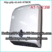 Hộp giấy vệ sinh nhựa ATMOR AT 1123W