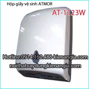 Hộp giấy vệ sinh nhựa ATMOR AT 1123W