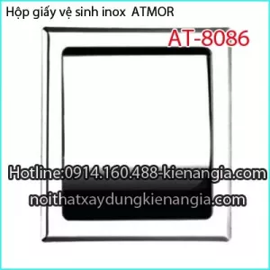 Hộp giấy vệ sinh âm tường  ATMOR AT 8086