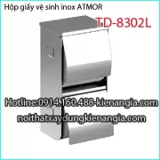 Hộp giấy vệ sinh đôi ATMOR TD 8302L