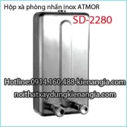 Hộp xà phòng nhấn inox ATMOR SD 2280