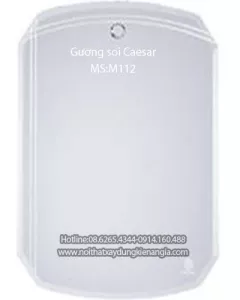 Gương kính phòng tắm 45x60 CAESAR-M112