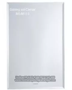 Gương kính phòng tắm 45x60 CAESAR-M113