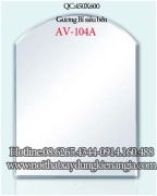 Gương kính giá rẻ Tân An Vinh 450x600 AV104A