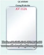 Gương soi,kính phòng tắm Tân An Vinh 450x600 AV112A