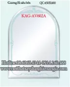 Kính Bỉ sơn màu hoa văn 450x600 KAG-AV602A