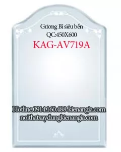 Kiếng phòng tắm không mờ rẻ 450x600 KAG-AV719A