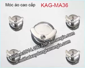 Móc đôi cao cấp inox 304 KAG-MA36