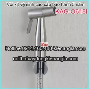 Vòi vệ sinh,vòi rửa Inox Sus 304 KAG-O618I