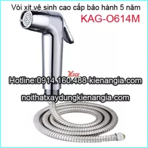 Vòi xịt vệ sinh cao cấp công nghệ Mỹ KAG-O614M