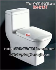 Bồn cầu liền 1 khối Imex IM-6167