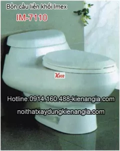 Bồn cầu liền 1 khối Imex IM-7110