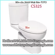 Bồn cầu 2 khối Toto Nhật Bản CS325