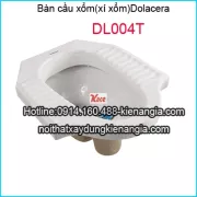 Bàn cầu xổm Dolacera màu trắng KAG-DL004T