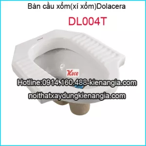 Bàn cầu xổm Dolacera màu trắng KAG-DL004T