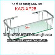 Kệ rổ thẳng có kiếng KAG-XP28