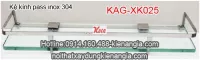 Kệ gương pass inox 304 KAG-XK025