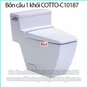 Bồn cầu 1 khối Thái Lan Cotto C10187